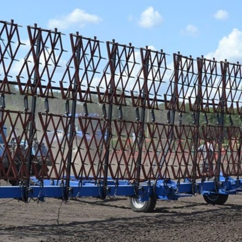 Борона широкозахватная гидрофицированная