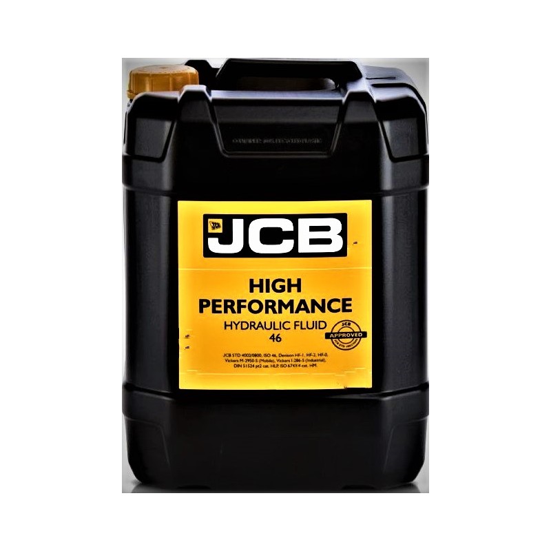 Гидравлическое масло JCB HYDRAULIC FLUID HP 46 JCB STANDARD:4002/0800 20 л.