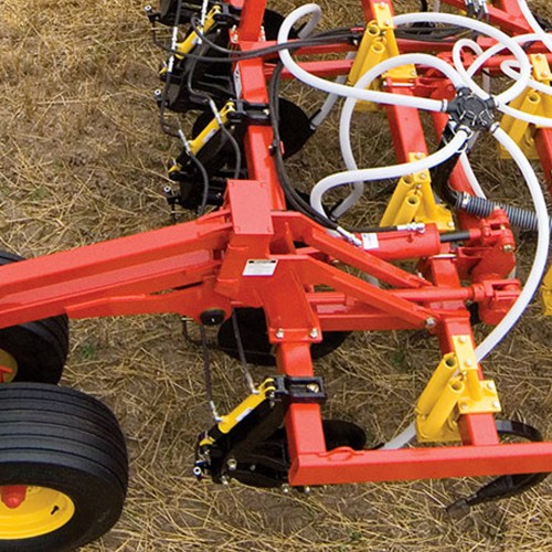 Turnbuckle wing caster wheel red BOURGAULT